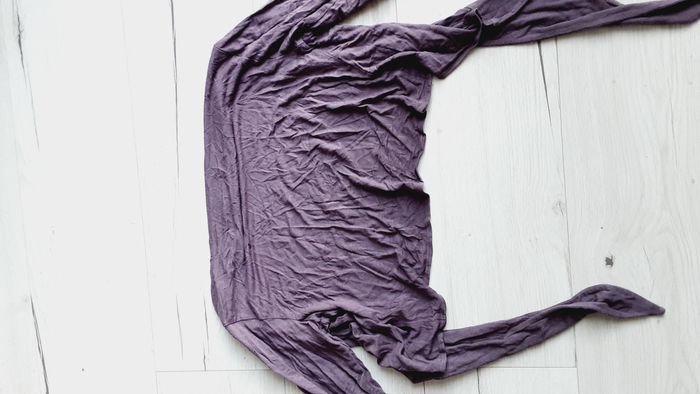 Vêtement femme gilet court violet Colline taille 36 - photo numéro 4