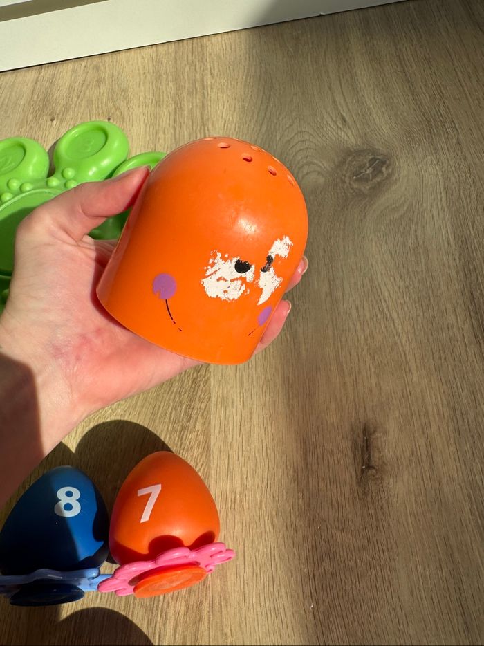 Jouet de bain pieuvre - photo numéro 5