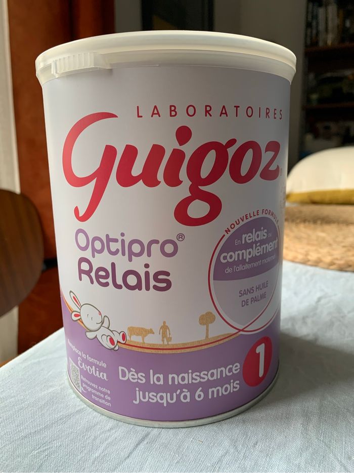 Lait guigoz optipro relais