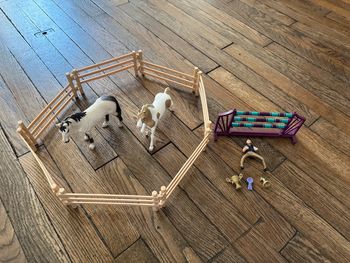 Lot chevaux schleich