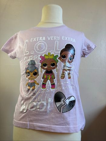 T-shirt fille taille 110/116