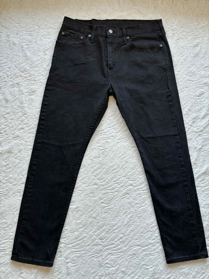 Jean Levi’s homme 512 Slim Taper Stretch W33 42/44 L L30– coupe slim moderne noir - photo numéro 4