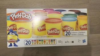 20 pots de pate à modeler play-doh