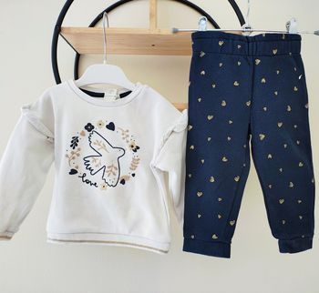 18 mois ensemble hivers orchestra pull sweat et pantalon assorti