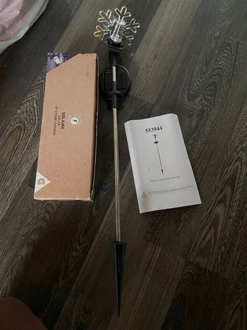 Projecteur solaire etoile pour Noel