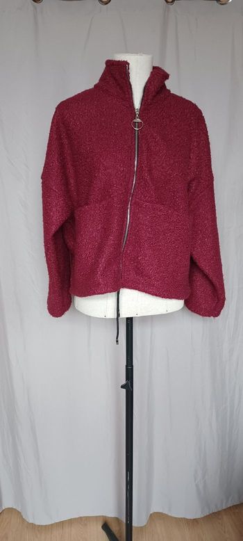 Très jolie veste en laine bouillie femme T U 