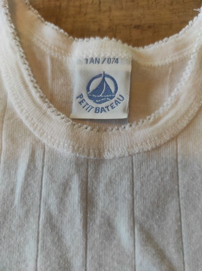 Débardeur blanc Petit Bateau - photo numéro 2