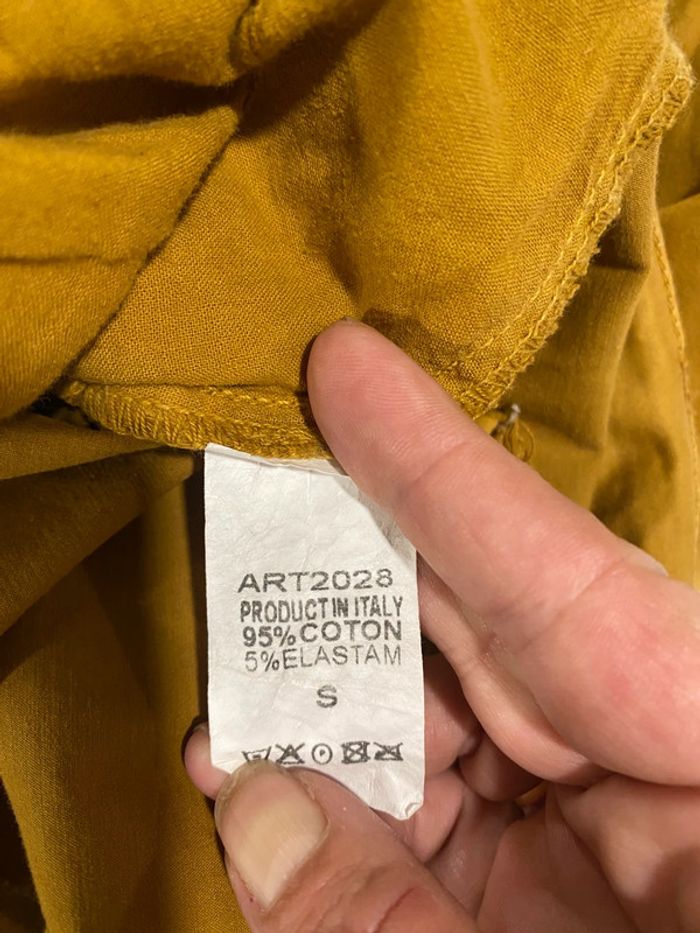 Joli pantalon moutarde Luck Ap taille 36 - photo numéro 6