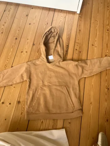 Pull capuche Zara camel 2-3 ans