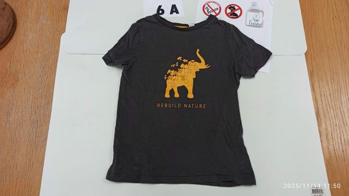 6 ans t-shirt manches courtes éléphant okaidi