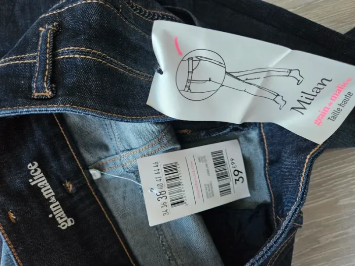 Jeans Grain de Malice GDM - photo numéro 3