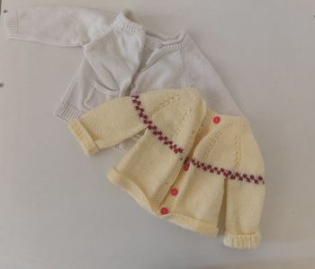 Lot 2 Manteau bébé 1 à 3 mois