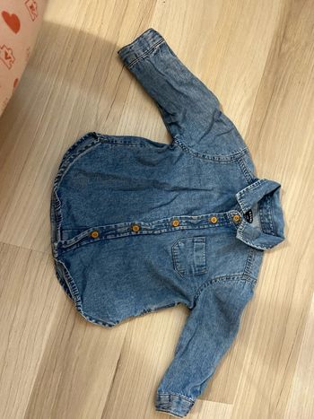Chemise en jeans kiabi 6mois