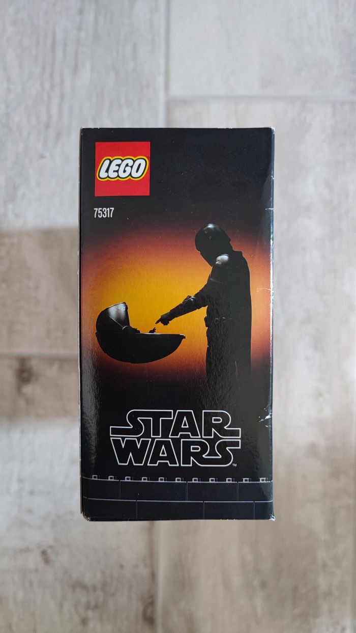 Lego Star Wars 75317 Brick Headz The Mandalorian & The Child - photo numéro 6