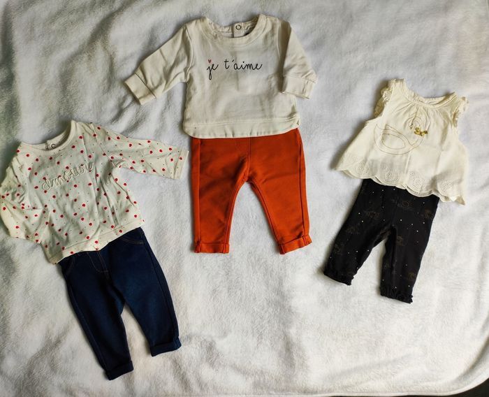 Ensembles bébé fille 1 mois - photo numéro 3