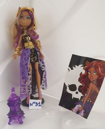 Monster High Clawdeen Wolf 13 souhaits