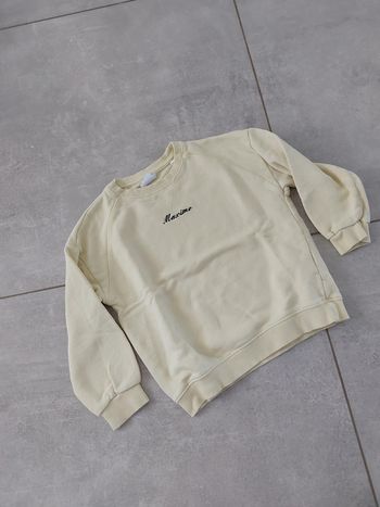 Pull Zara brodé "Maxime"