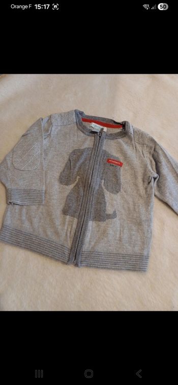 Gilet bébé taille 12 mois