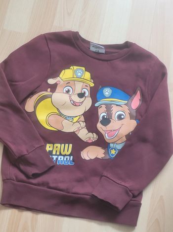 Pull col rond Paw Patrol 8ans C&A