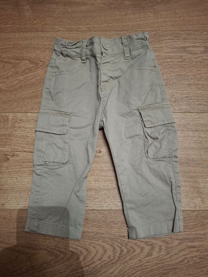Pantalon cargo 12 mois
