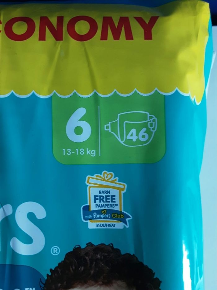 Couches pampers taille 6 - photo numéro 2
