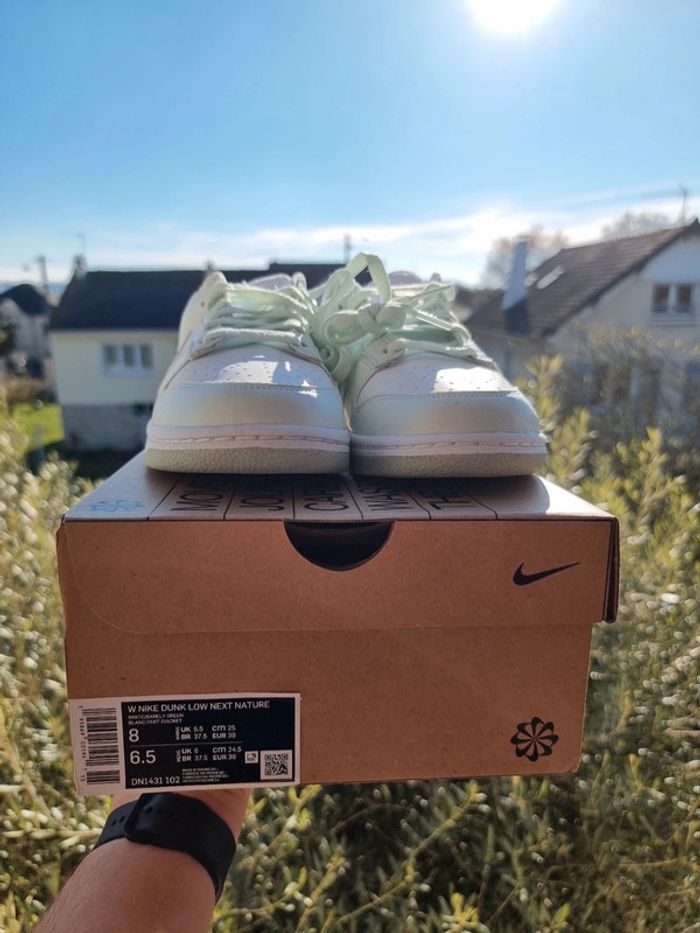 Nike Dunk Low Next Nature White Mint - photo numéro 6