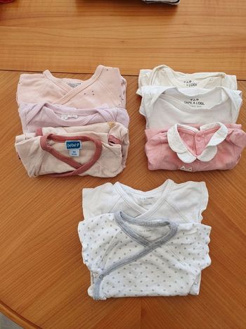 8 Bodies manches longues et courtes