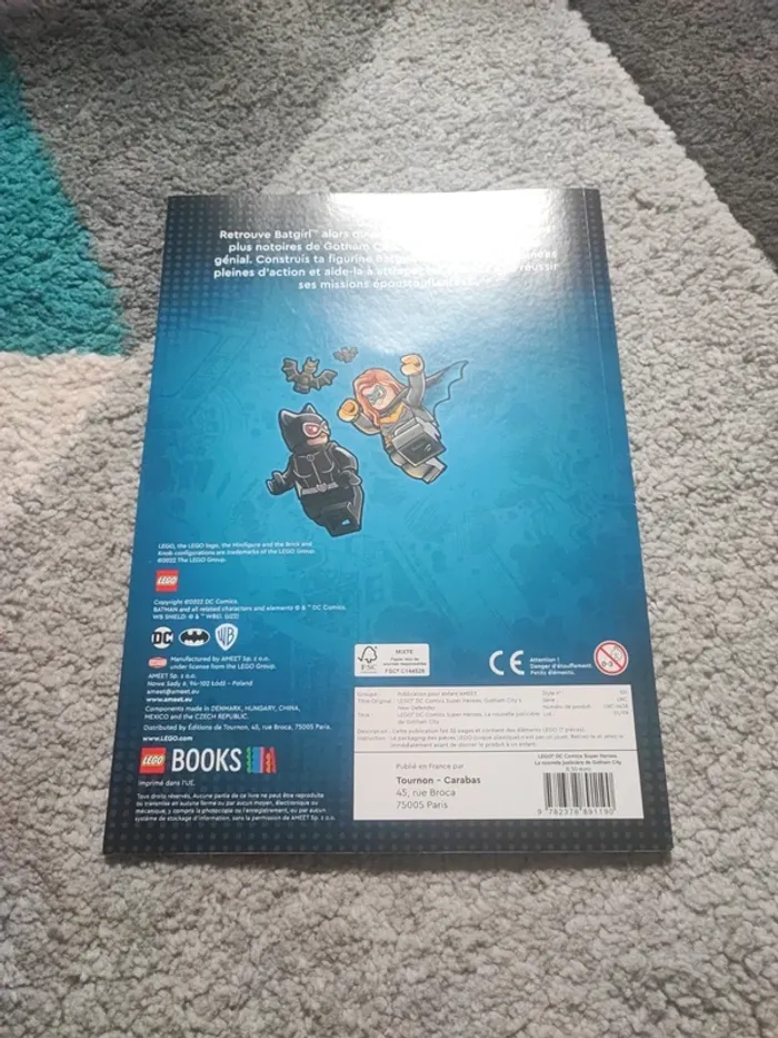 Livre lego super heroes DC sans figurine - photo numéro 4