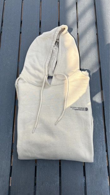 Sweat shirt à capuche beige Boohoo femme taille L