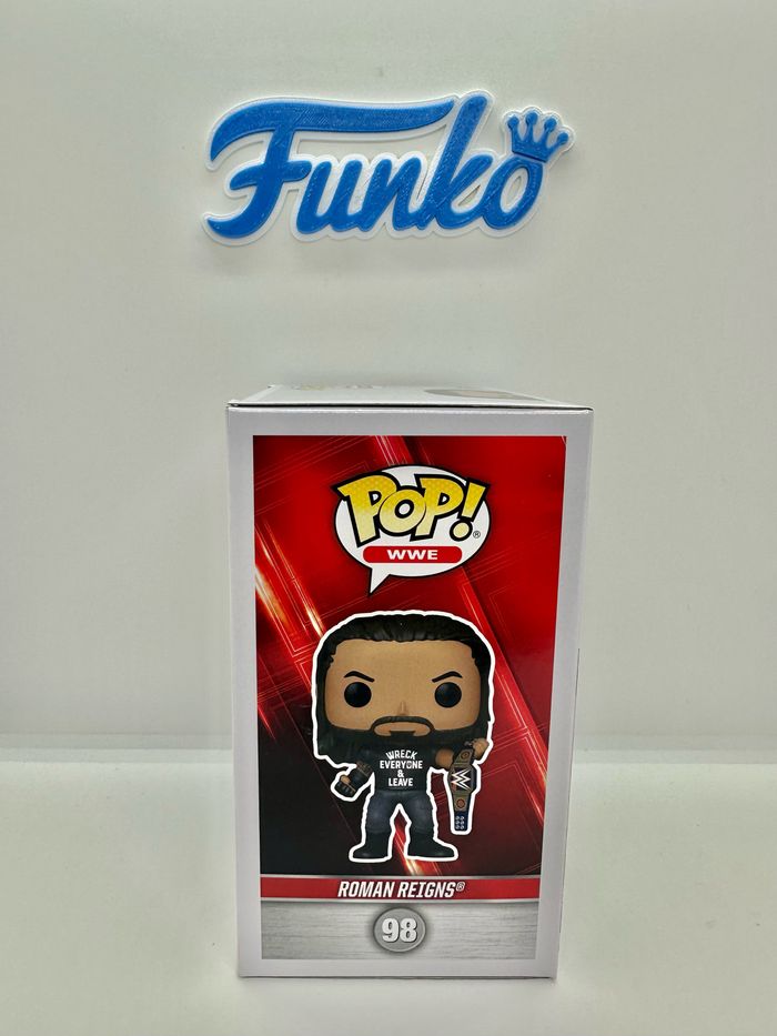 Funko Pop WWE Roman Reigns 98 Amazon Exclusive 🇺🇸 - photo numéro 5