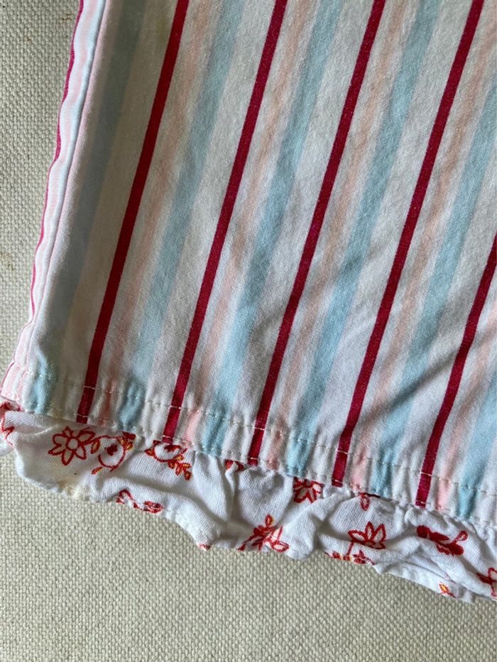 Pantalon pantacourt rayé rose 12 mois Tout Simplement - photo numéro 3