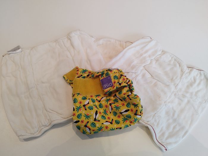 Couches lavables Bambino Mio et inserts xkko