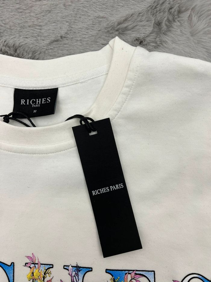 T-shirt Riches Paris Oversize brodé - Taille M - photo numéro 6