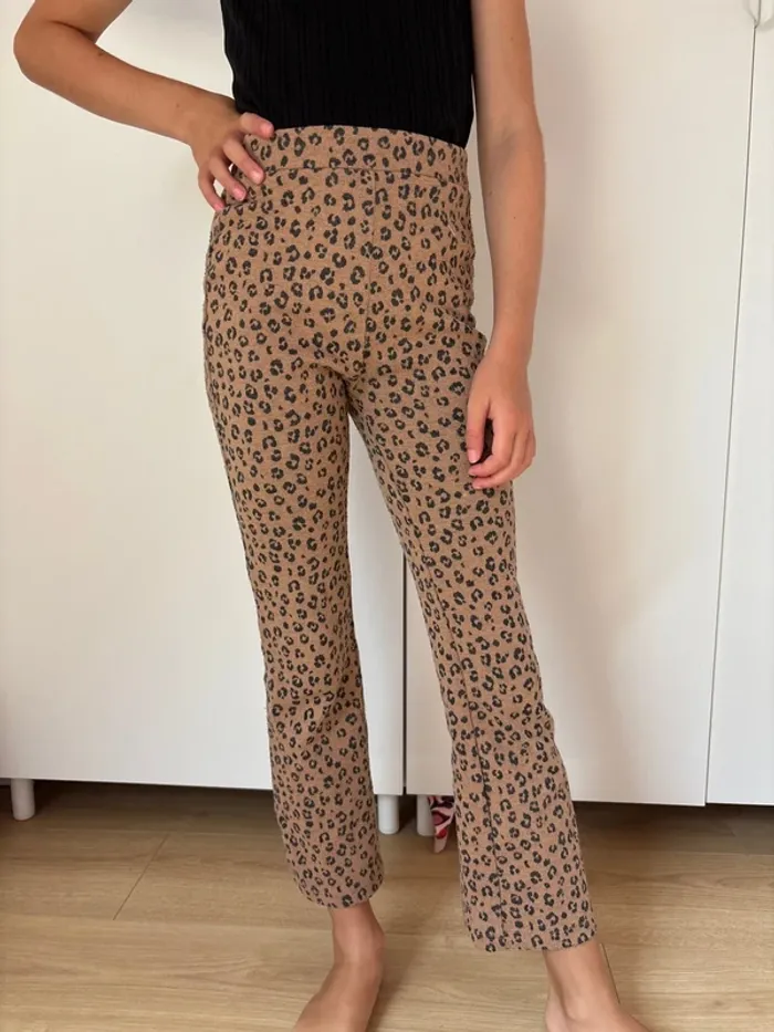 Jegging motif léopard
