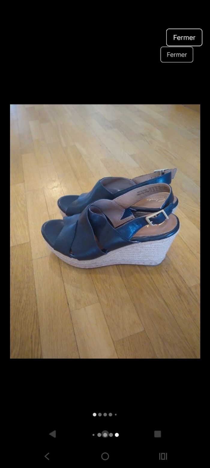 Magnifiques sandales en cuir Clarks - photo numéro 8