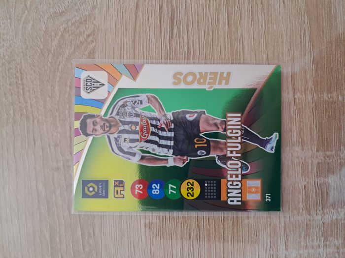 Carte de foot panini Fulgini - Angers - 2022 - photo numéro 3