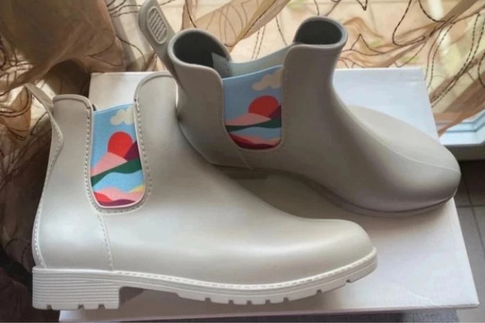 Bottes bottines de pluie Lorino Bocage France Arno taille 32 33 Neuves valeur 70e