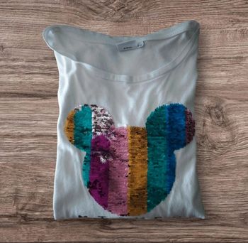 T-shirt femme Sequins Disney T. XL