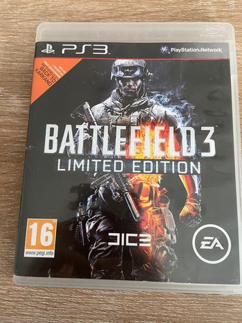 Battlefield 3 limited edition ps3