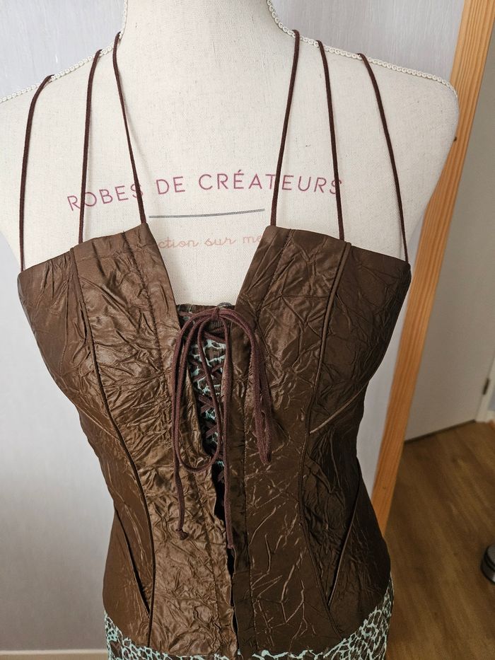 Robe en soie  t38 - photo numéro 2