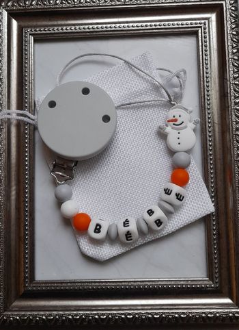 Attache tétine personnalisé