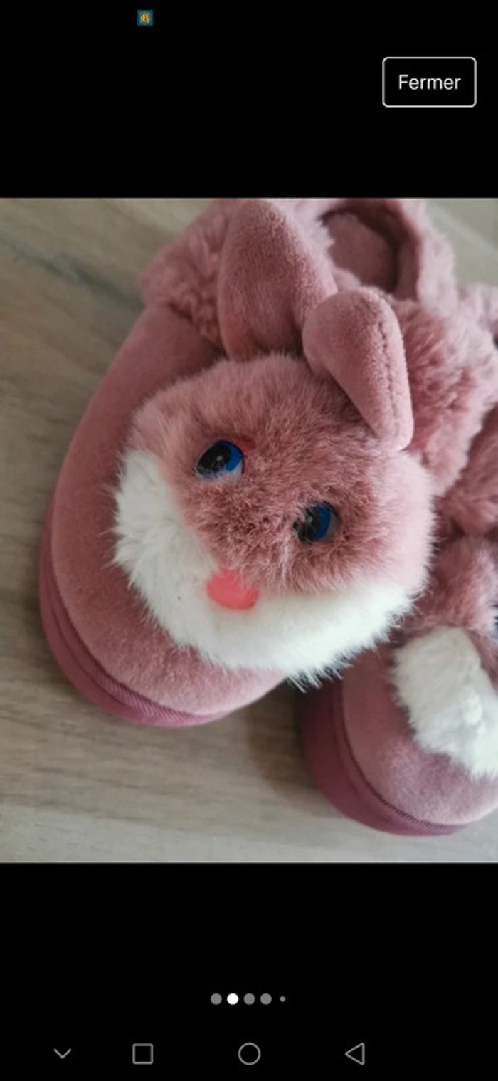 Jolie chaussons 38 tout doux - photo numéro 2