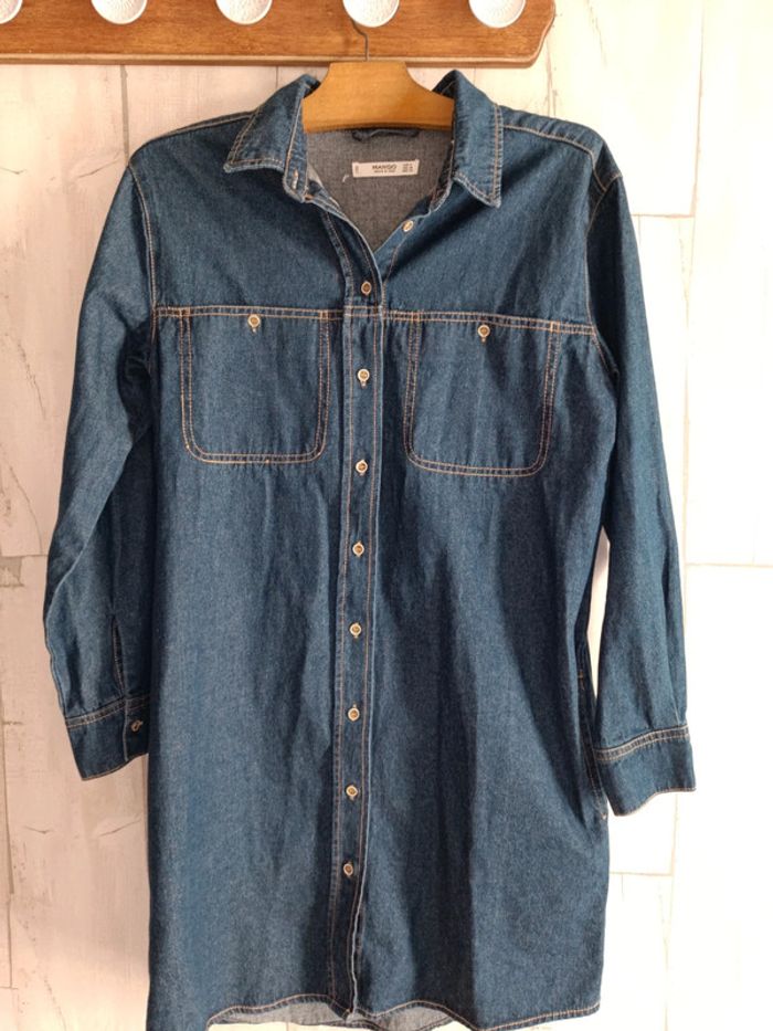 Robe en jean Mango - photo numéro 4