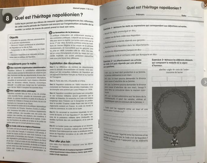 Odyssée - Histoire Géographie CM1 - Manuel de l’élève + guide pédagogique (extrait) - photo numéro 7