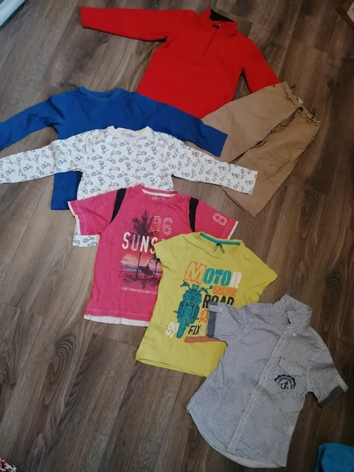 Lot garçon 6 ans automne