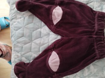 Pantalons bébés automne-hiver avec pieds