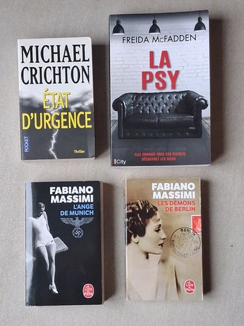 Fabiano Massimi et La Psy de Freida McFadden