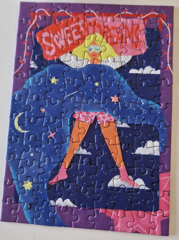 Mini puzzle 99 pièces.  Bambelle,  comme Trevell.  Dd1131 - photo numéro 2