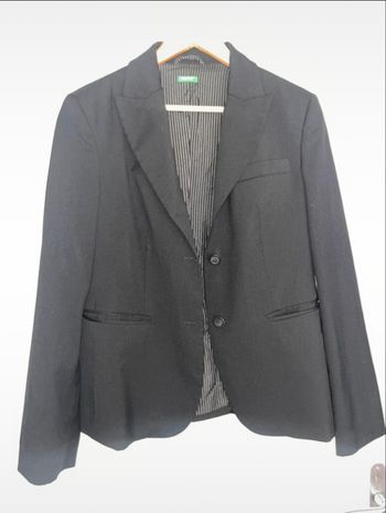 Blazer cintré noir