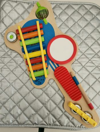 Guitare bois Instrument de musique 6-en-1 playtive lupilu